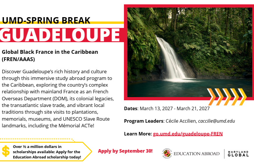 Guadeloupe flyer